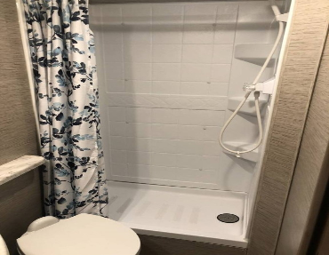 Full bathroom makes the days on the road or camping feel like home in this great value for sale by owner Thor motor coach
