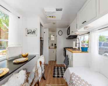 custom coachmen travel trailer offers comfort and functionality